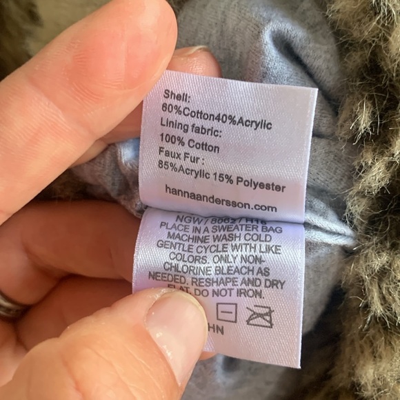 Hanna‎ Andersson Kids lined Winter Hat elephant print - Picture 5 of 5